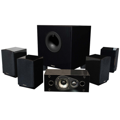 Energy 5.1 Take Classic Home Theater System Set Of Six Black
