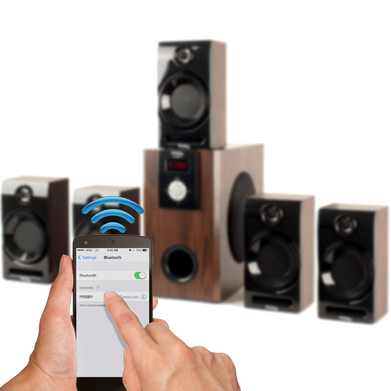 Frisby Fs 5060bt 5.1 Surround Sound Home Theater Speakers System