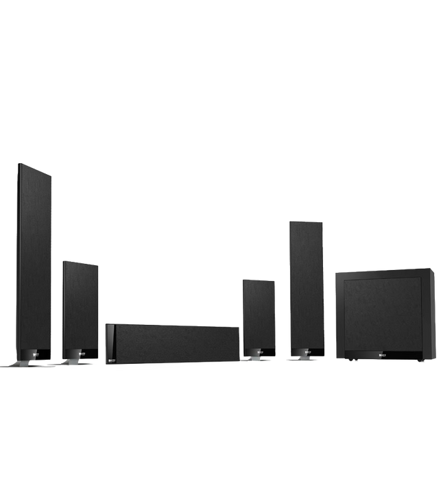 Kef T205 5.1 Home Theater System Black