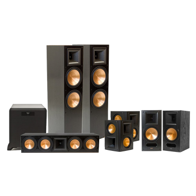 Klipsch Rf 7 Ii Reference Series 7.1 Home Theater System With Sw 450 Subwoofer Black