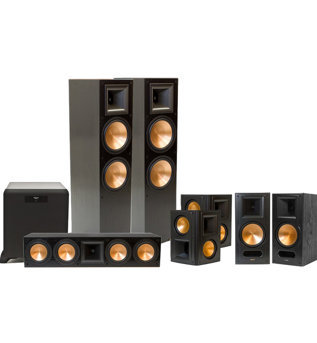 Klipsch 7.1 online surround sound speakers