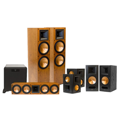 Klipsch Rf 7 Ii Reference Series 7.1 Home Theater System With Sw 450 Subwoofer Cherry