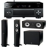 Yamaha Rx A2040bl 9.2 Channel Wi Fi Network Aventage Home Theater Receiver Plus A Boston Acoustics A Series 3.1