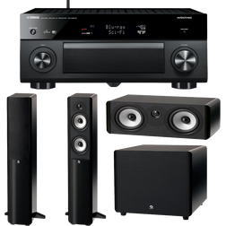 Yamaha Rx A2040bl 9.2 Channel Wi Fi Network Aventage Home Theater Receiver Plus A Boston Acoustics A Series 3.1
